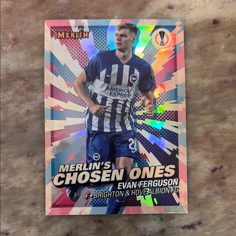 Merlin's Chosen Ones - Evan Ferguson - Brighton & Hovealbion FC - Trading Card